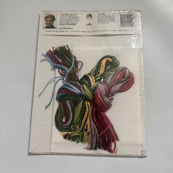 NEW Sealed Vintage Heirloom Treasure 5251 Seed Packets Cross Stitch Kit - Picture 2 of 8